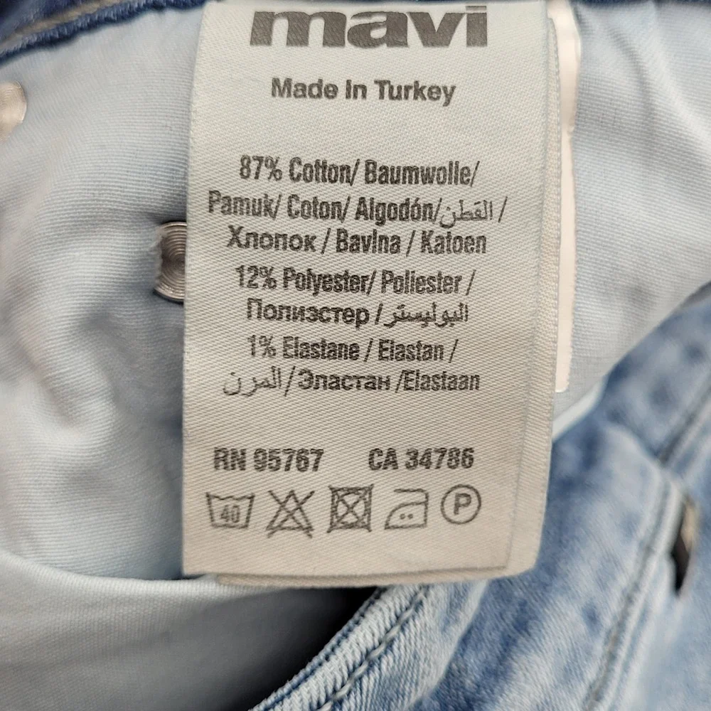 Mavi Jake Slim Leg Jeans‎ Mens 34/34 Blue Medium Wash Stretch Denim M0042281689